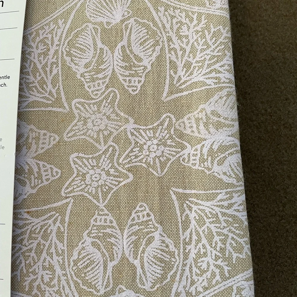 Coastal shower curtain